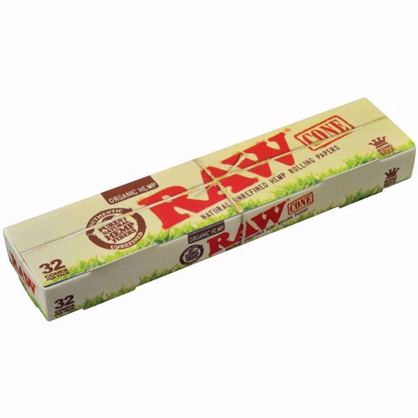 RAW Organic 1¼ 32 Pack Cones