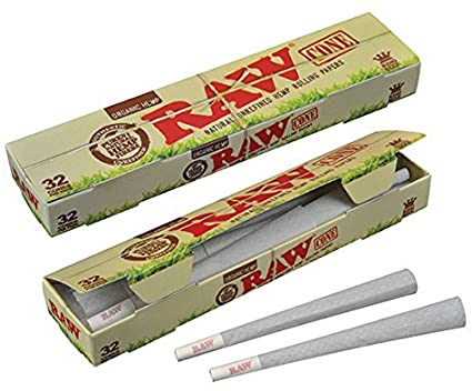 RAW Organic Kingsize 32 Pack Cones