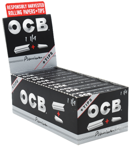 OCB Premium 1¼ + Tips Rolling Paper