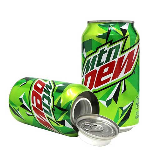 Mountain Dew Soda Safe Can