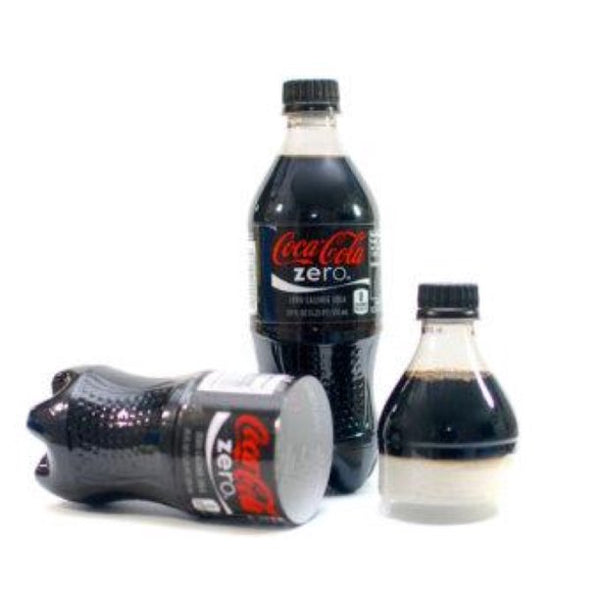 Coke Zero Bottle Safe Can