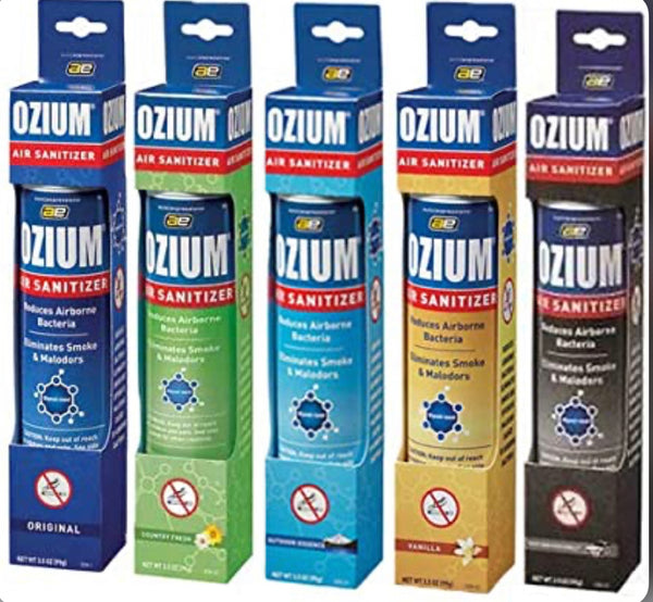 Ozium Air Sanitizer 3.5oz (4 Pack)