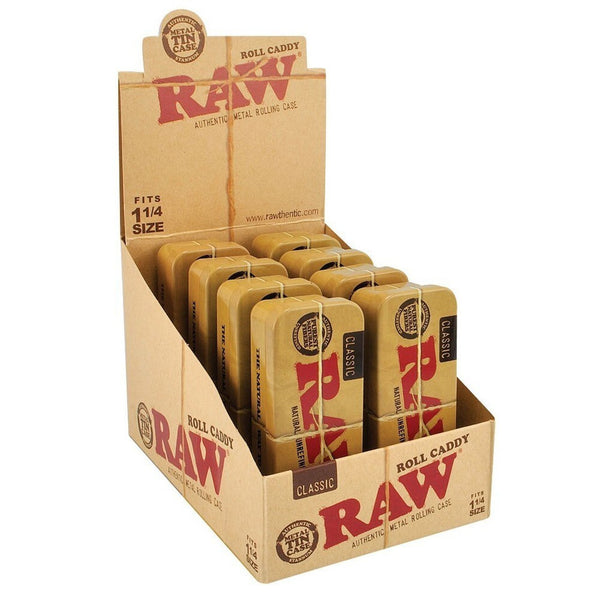 RAW Caddy 1¼ Metal Rolling Case