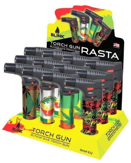 Blink Rasta Edition Torch Gun – Cali King Wholesale