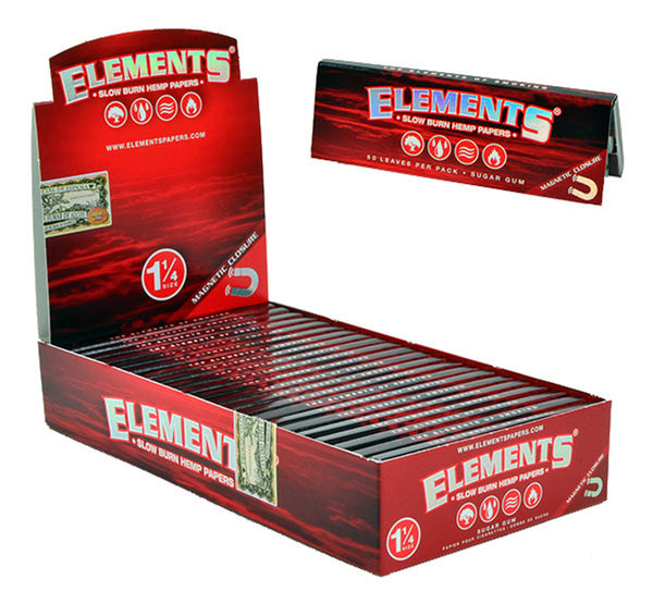 Elements Red 1¼ Rolling Paper