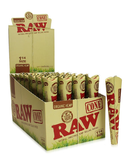 RAW Organic Hemp 1¼ Cones