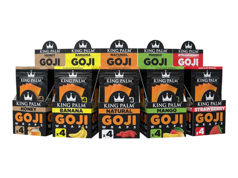 King Palm Goji Wraps – Cali King Wholesale