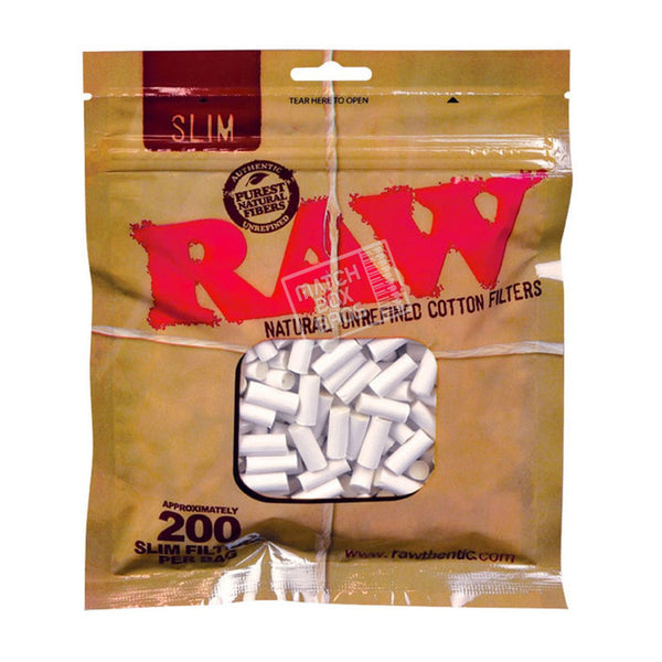 RAW 200 Bag Cotton Filters