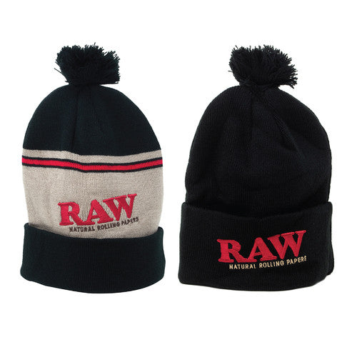 RAW Pompom Hat