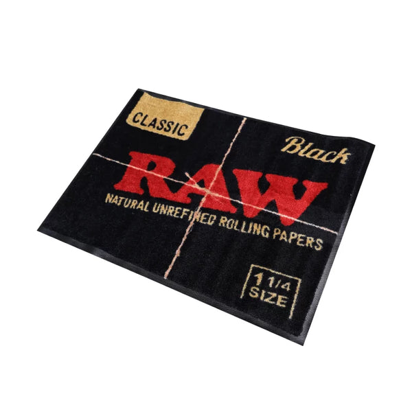 RAW Black Small Door Mat