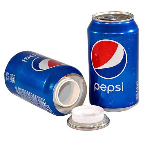 Pepsi Soda Safe Can