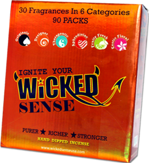 Wicked Sense Incense Sticks - 90 Pack Display