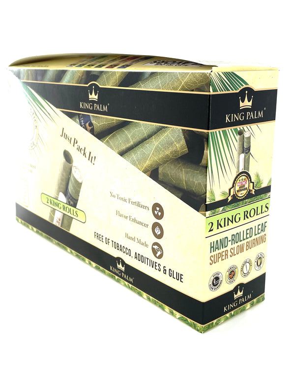 King Palm 2 King Rolls/24 Pouches Per Display