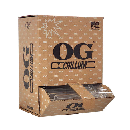 OG Glass Chillum Box Display
